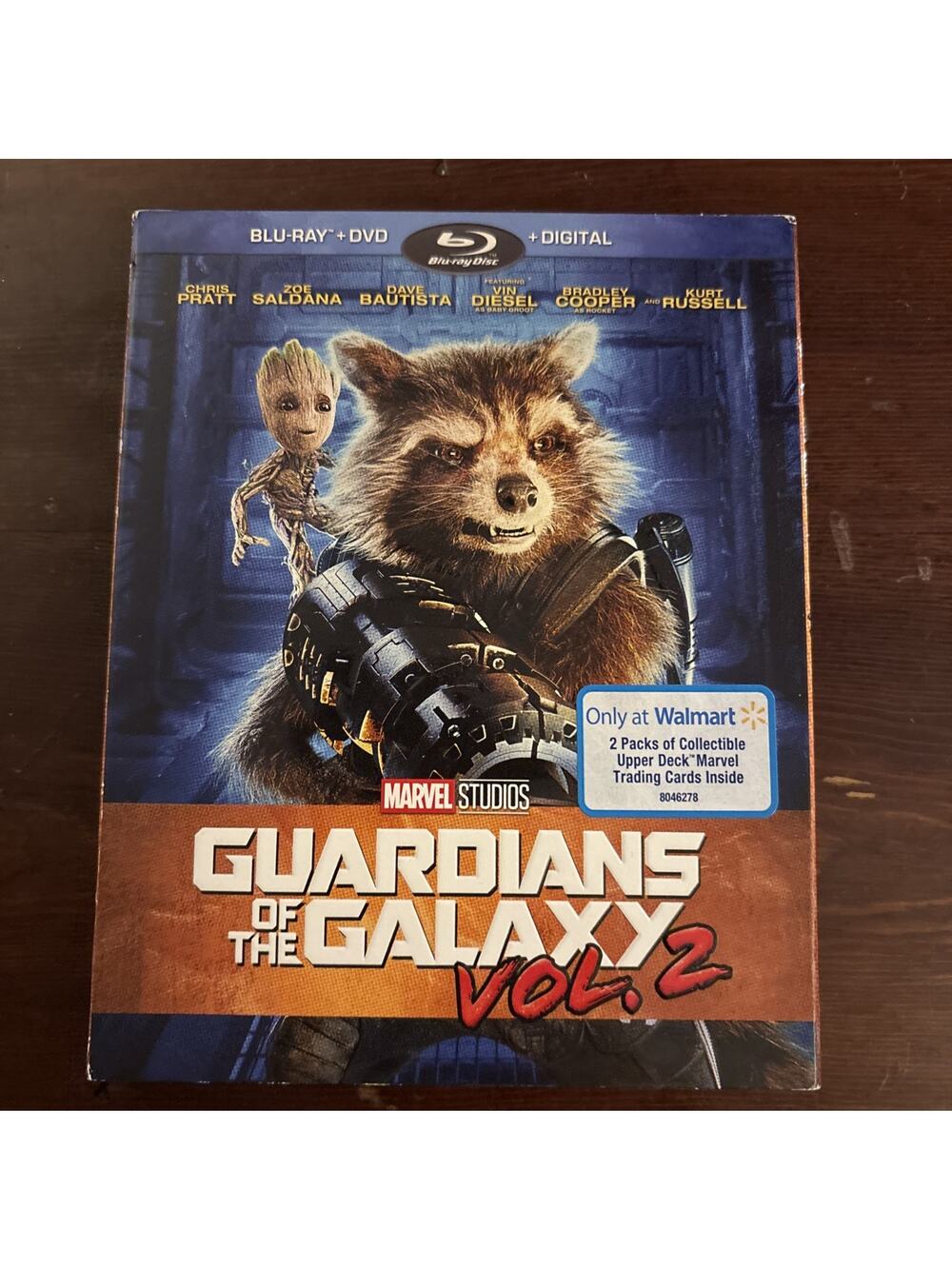 Guardians of the Galaxy: Volume 2 (Blu-ray, 2017)
